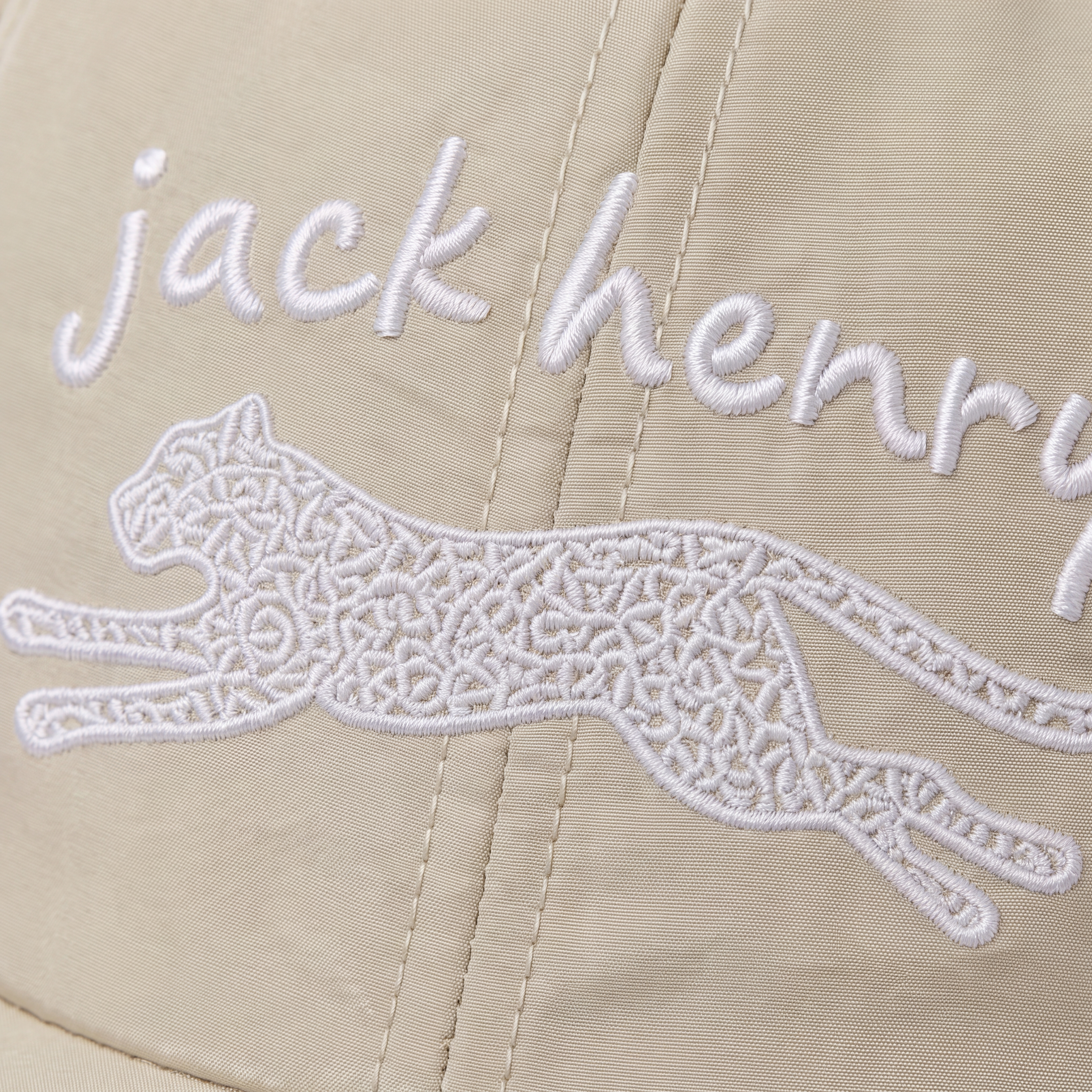 Jack Henry Leopard Nylon Bone Hat