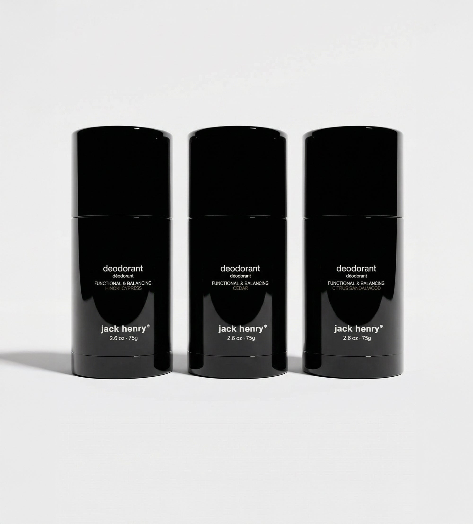 Deodorant Trio Set