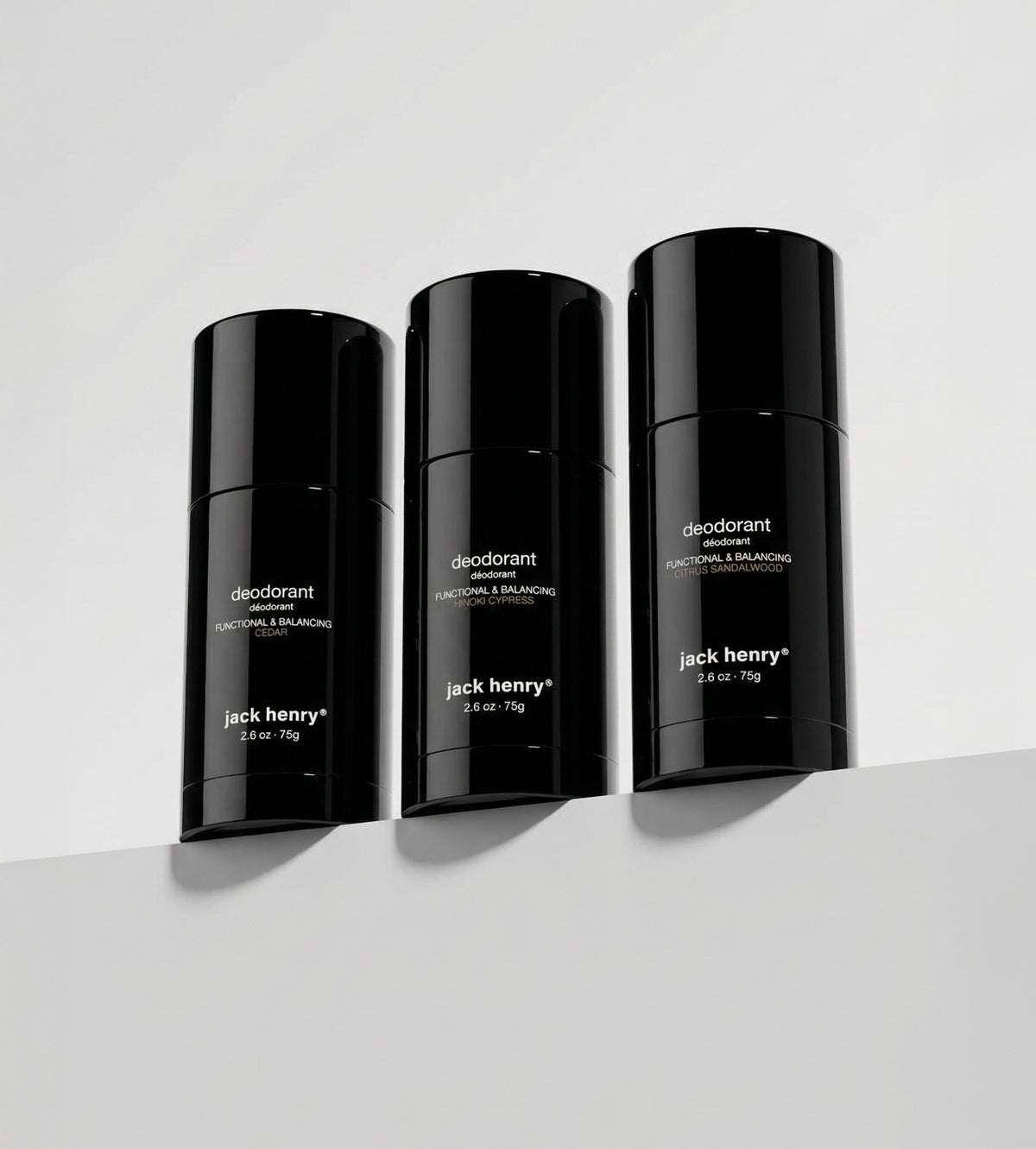 Deodorant Trio Set