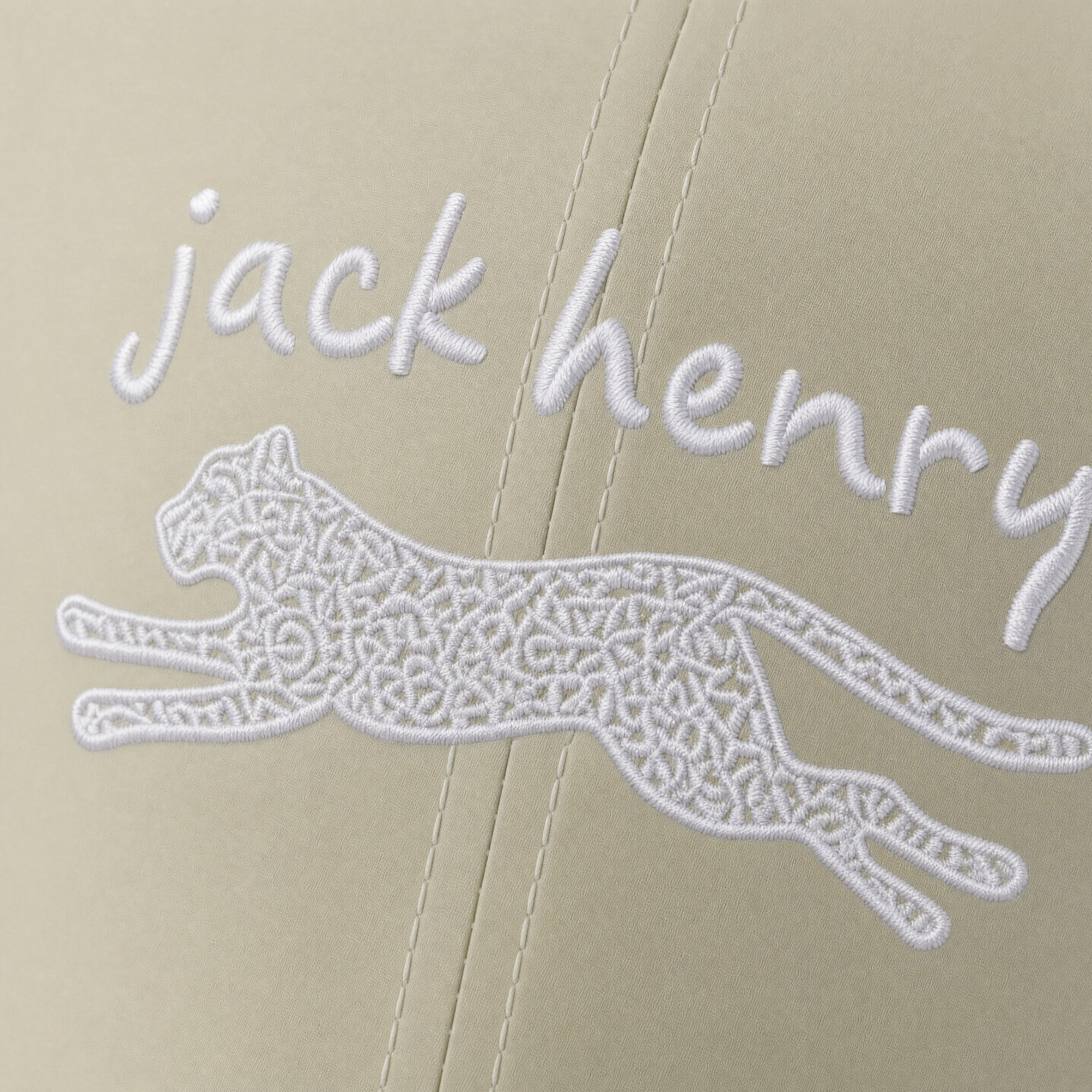 Jack Henry Leopard Nylon Bone Hat