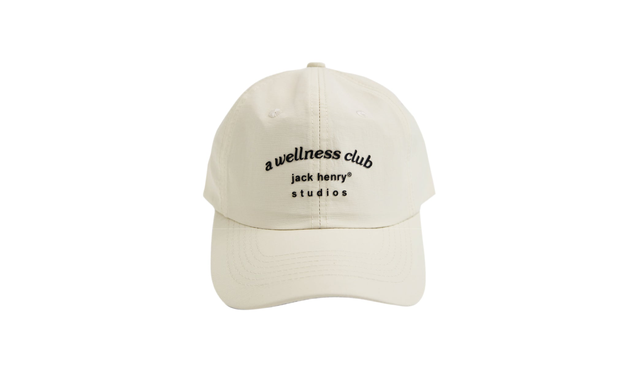 a wellness club nylon hat